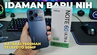 PANGGILAN SATELIT di HP Rp4 JUTAAN?! Infinix Note 60 Ultra &ndash; Baterai 7500mAh + Telefoto 50MP!