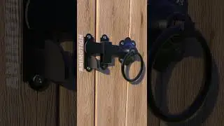 Ring Handle Gate Latch Lock #gate #gatelatch #latch #lock
