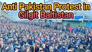 People of Gilgit-Baltistan protest strongly against Pakistani army. #pakistan #gilgit_baltistan