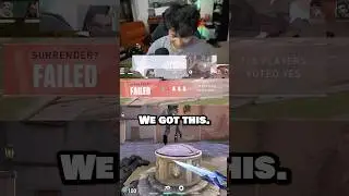 Do you surrender? 😡 #valorant #dontgiveup #twitch #clip #gamer