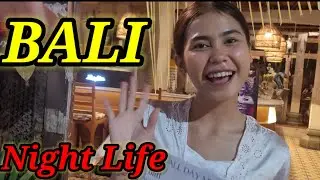 Night Life In Bali Indonesia || Bali Indonesia 🇮🇩
