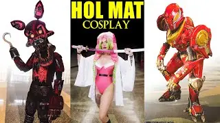 Музыкальное видео в стиле косплея Hol Mat 2025 - Holiday Matsuri 2025 - Аниме-рождественская конв...