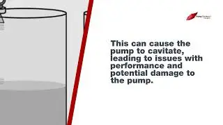 WHAT HAPPENS IF THE TANK LEVEL FEEDING THE SLURRY PUMP IS LOW?