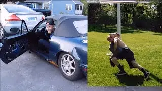 We Fought! // Turdbucket Miata // Jeep Exhaust