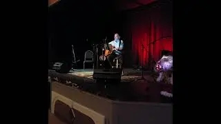 Jim West of Merritt singing cover of song Made of Gold at Carlin Hall.