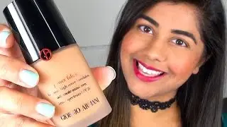 Giorgio Armani POWER FABRIC Foundation ♥ 1st Impressions, Demo, & Wear Test!