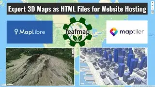 MapLibre Tutorial 06: Export 3D Maps as HTML Files for Website Hosting