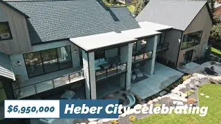 A masterpiece residence nestled in the scenic beauty of Heber City