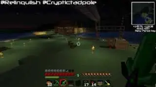 Tekkit With @Relinquiish & @Cryptictadpole - Ep 1.5 - Still Unprepared and Unknowing + Quarry's
