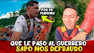 A Sapo el miedo le gano el valor y terminó de esta manera | El Chele ni se acordó de ANGIE al saltar