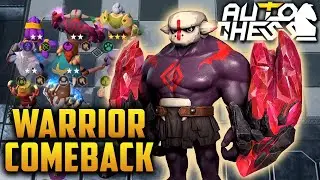 CRAZY Beast Warrior Comeback!  | Auto Chess Mobile | Zath Auto Chess 27