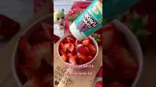 Fruit rolls caseros 😍 (tiras de fruta deshidratada 🍓) #recetasfaciles #recetas #animefood