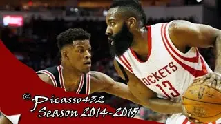 James Harden vs Bulls 2015 02 04 Highlights