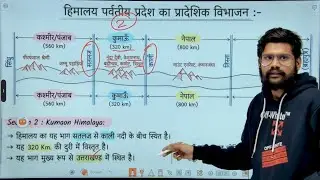 04 भारत के भौतिक प्रदेश | PART-3 | पूर्वांचल व हिमालय का प्रादेशिक विभाजन | Indian Geography 