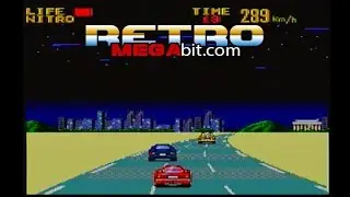 Retro Megabit: Sega Master System - Battle Outrun Gameplay