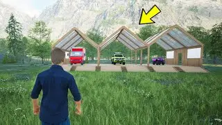 Building A Garage For All My Cars - Ranch Simulator #55