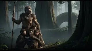 Life 4.7 Million Years Ago  | The Defense of Early Hominid Young From Giant Snakes