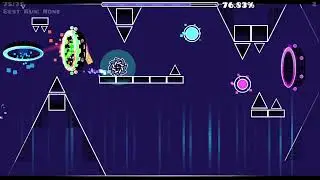 Night time layout -Geometry Dash-