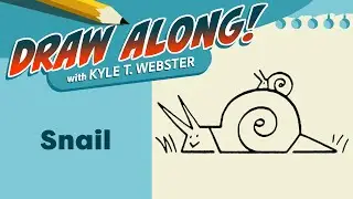 Draw Along with Kyle: Snail
