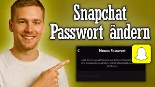 Snapchat Passwort &auml;ndern ohne Handynummer und Email - Anleitung