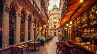 Vienna Street Caf&eacute; Jazz Morning ☕ Relaxing Jazz Music & Calm Bossa Nova for Study, Focus