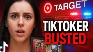 TikToker arrested for stealing | Shoplifting caught on camera