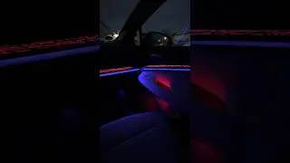ID.7 LIGHTS are INSANE! 🤯😳  #vw #volkswagen #night #light #colour #id7