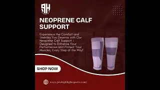 Enhance Your Performance: ProHighlight Sports Neoprene Calf Support