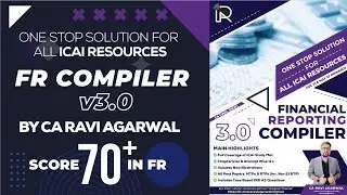 CA Final FR Compiler 3.0 for Dec 21 & May 22 Attempt | Gift 🎁 by CA Ravi Agarwal