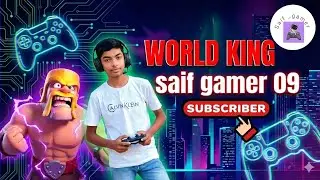 Saif game09 is live from clash of clans game 🎮🎮🎮#live#like#subscribe#chats#comment