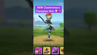 NEW 11th ANNIVERSARY ROYALE CHAMPION SKIN FOR CLASH OF CLANS! #shorts #clashroyale #gaming