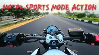 Triumph Street Triple 765 Sports Mode Action! Raw Exhaust Audio | 4K Ultra #youtube #motovlog #video