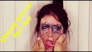 Makeup Tutorial with feet challenge