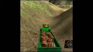 Tractor cargo transport drums #tractor