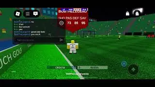 First top bins nero in Touch Football #touchfootball #roblox 