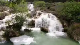 Las Lagunas de Ruidera a vista de dron