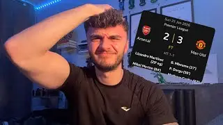ASMR | Arsenal 2-3 Manchester United - Reactions & Player Ratings *RANT*