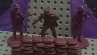 Stake in the Purple Heart trailer (An army men Stopmotion)