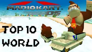 Mario Kart DS - GBA Sky Garden 3lap 1:00:877 + fast lap 19:887 [German Records]