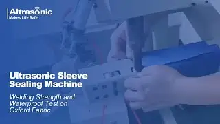 Ultrasonic cuff welding machine Ultrasonic sleeve welding machine
