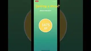 Shiny? #gaming #pokemon #research #nianticlabs