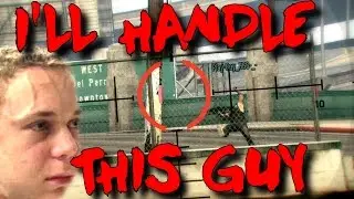 HUNTING DOWN BIKER & HIS CYBER GIRL (Booted Offline) GTA 5 CHUMPS