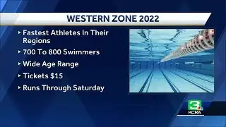Western Zone 2022 brings 800 swimmers to Elk Grove