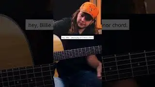 When you ask Billy Strings to play an E minor chord 😅