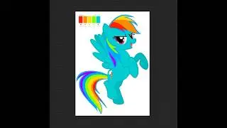 Generating colour palettes for My Little Pony characters part4
