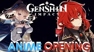 Genshin Impact Anime Opening | After Rain - Aimer [Gmv/Amv]