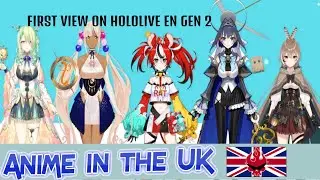 holo council aka hololive EN gen 2 reaction | anime in the uk #8 anime podcast #holoCouncil