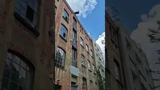 двор в историческом центре Гамбурга #германия #дома #город