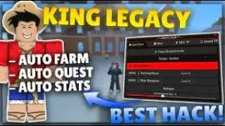 King Legacy/King Piece Script Hack Gui (Auto farm/Raid auto/tp/tp fruit and other)