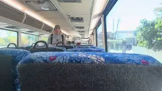 (On Board) Mta Bus Company; 2013 Motor Coach Industries (MCI) D4500CT Commuter Coach #2260 